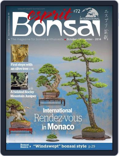 Esprit Bonsai International October 1st, 2014 Digital Back Issue Cover