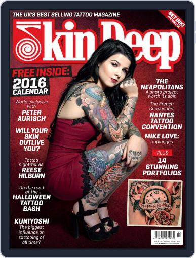 Skin Deep Tattoo December 8th, 2015 Digital Back Issue Cover