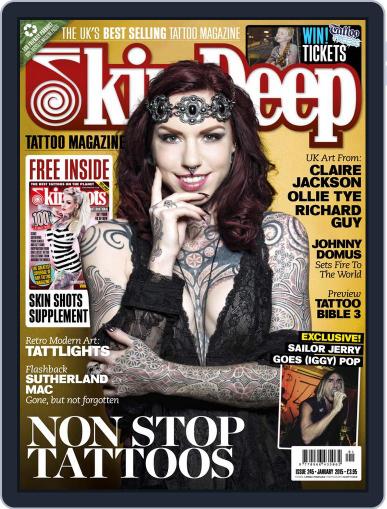 Skin Deep Tattoo December 8th, 2014 Digital Back Issue Cover