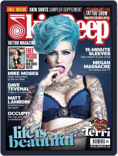 Skin Deep Tattoo October 14th, 2013 Digital Back Issue Cover