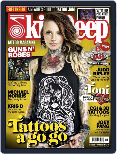 Skin Deep Tattoo September 16th, 2013 Digital Back Issue Cover
