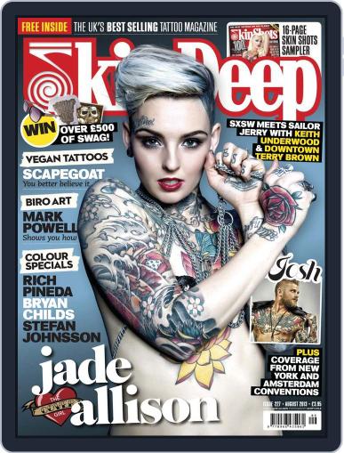Skin Deep Tattoo July 22nd, 2013 Digital Back Issue Cover