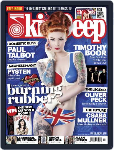 Skin Deep Tattoo May 27th, 2013 Digital Back Issue Cover