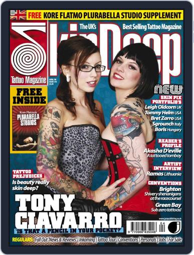 Skin Deep Tattoo March 10th, 2009 Digital Back Issue Cover