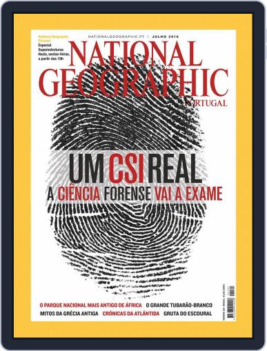 National Geographic Magazine Portugal July 1st, 2016 Digital Back Issue Cover