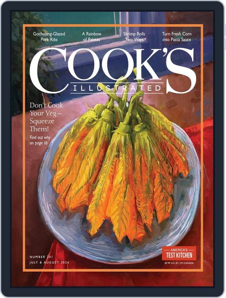 Cook's Illustrated (Digital) Subscription                    July 1st, 2026 Issue