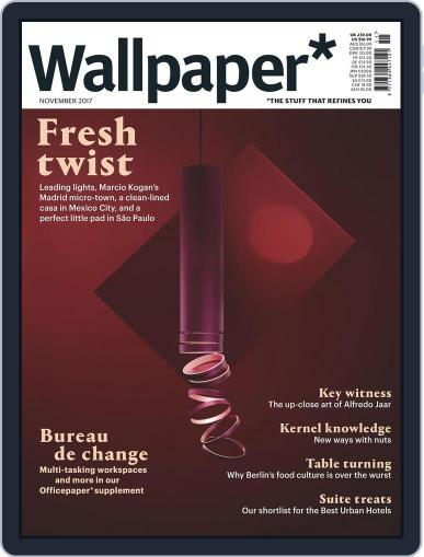 Wallpaper November 1st, 2017 Digital Back Issue Cover