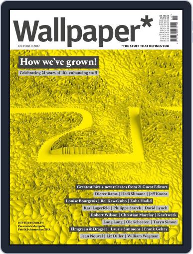 Wallpaper September 15th, 2017 Digital Back Issue Cover