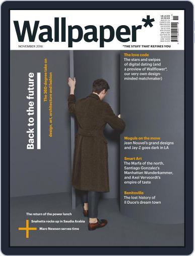 Wallpaper November 1st, 2016 Digital Back Issue Cover