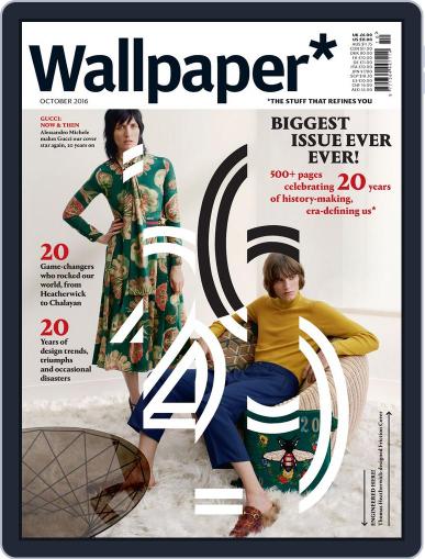 Wallpaper October 1st, 2016 Digital Back Issue Cover