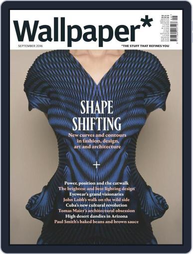 Wallpaper August 10th, 2016 Digital Back Issue Cover