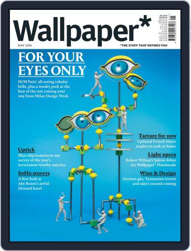 Wallpaper May 1st, 2016 Digital Back Issue Cover