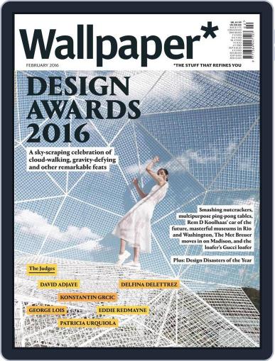 Wallpaper January 14th, 2016 Digital Back Issue Cover