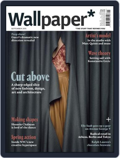 Wallpaper August 19th, 2015 Digital Back Issue Cover