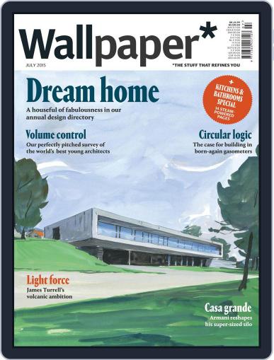 Wallpaper July 1st, 2015 Digital Back Issue Cover