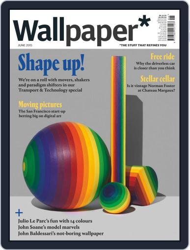 Wallpaper June 1st, 2015 Digital Back Issue Cover