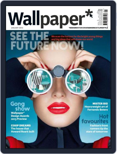 Wallpaper January 10th, 2013 Digital Back Issue Cover