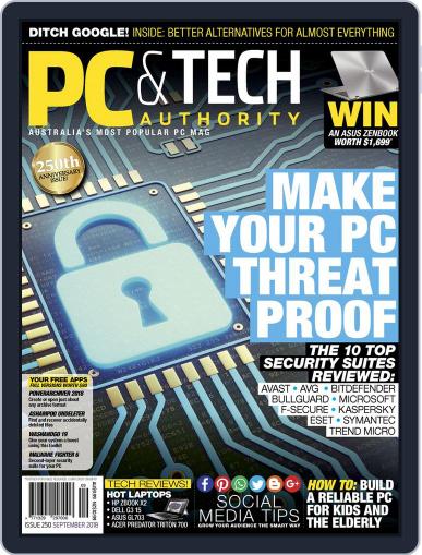 PC & Tech Authority September 1st, 2018 Digital Back Issue Cover