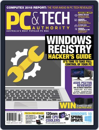 PC & Tech Authority August 1st, 2018 Digital Back Issue Cover