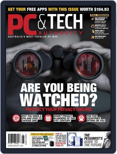 PC & Tech Authority May 1st, 2018 Digital Back Issue Cover