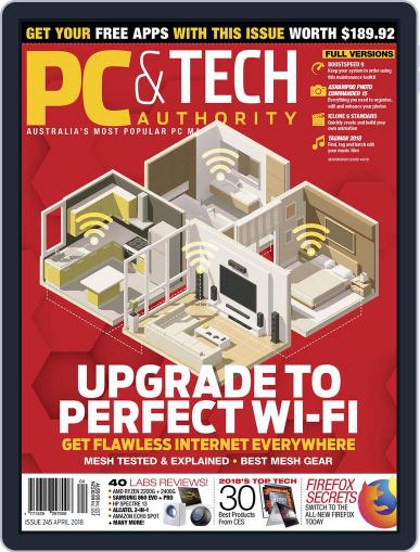 PC & Tech Authority April 1st, 2018 Digital Back Issue Cover