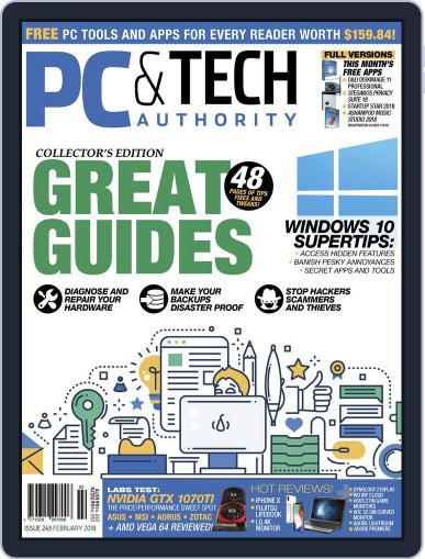 PC & Tech Authority February 1st, 2018 Digital Back Issue Cover