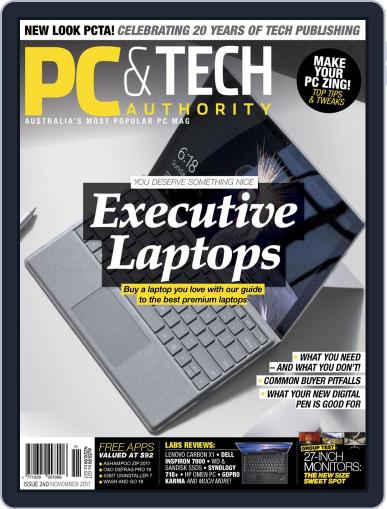 PC & Tech Authority November 1st, 2017 Digital Back Issue Cover