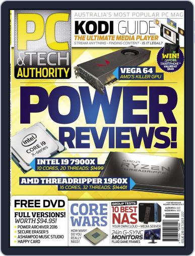 PC & Tech Authority October 1st, 2017 Digital Back Issue Cover