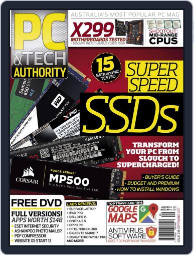 PC & Tech Authority September 1st, 2017 Digital Back Issue Cover
