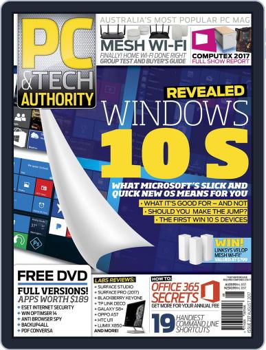 PC & Tech Authority August 1st, 2017 Digital Back Issue Cover