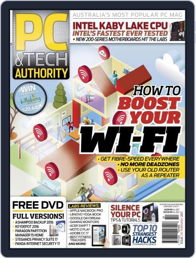 PC & Tech Authority February 1st, 2017 Digital Back Issue Cover