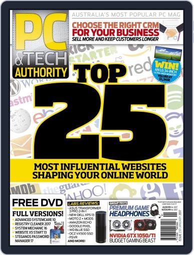 PC & Tech Authority January 1st, 2017 Digital Back Issue Cover