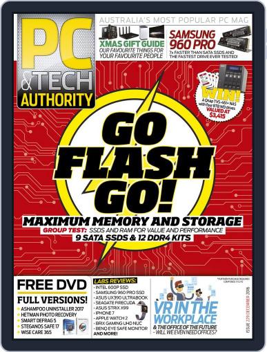 PC & Tech Authority December 1st, 2016 Digital Back Issue Cover