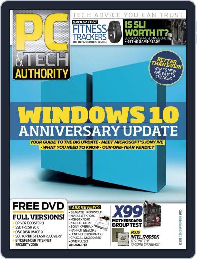 PC & Tech Authority August 14th, 2016 Digital Back Issue Cover