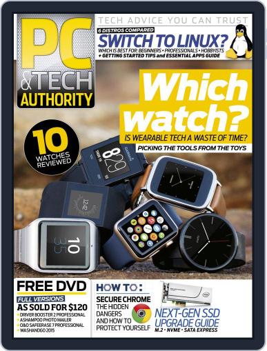PC & Tech Authority November 1st, 2015 Digital Back Issue Cover