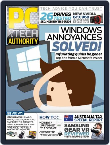 PC & Tech Authority April 1st, 2015 Digital Back Issue Cover