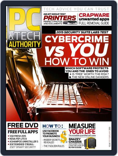 PC & Tech Authority January 8th, 2015 Digital Back Issue Cover