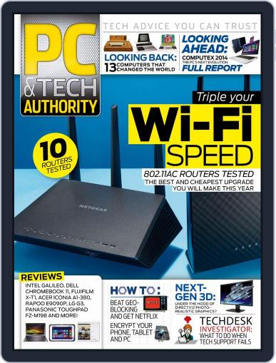 PC & Tech Authority July 13th, 2014 Digital Back Issue Cover