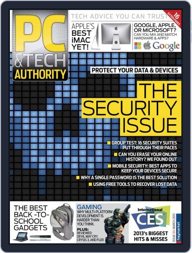 PC & Tech Authority February 5th, 2013 Digital Back Issue Cover