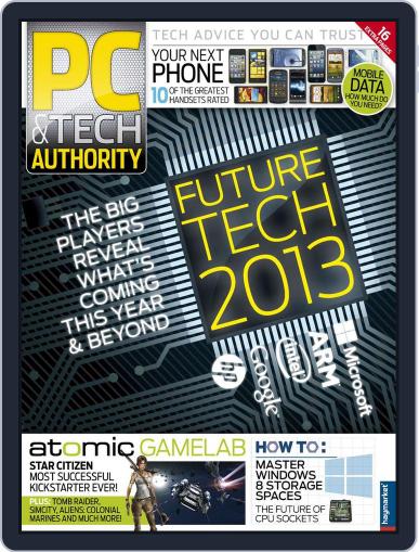 PC & Tech Authority January 2nd, 2013 Digital Back Issue Cover