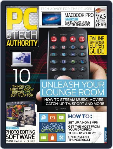 PC & Tech Authority August 2nd, 2012 Digital Back Issue Cover