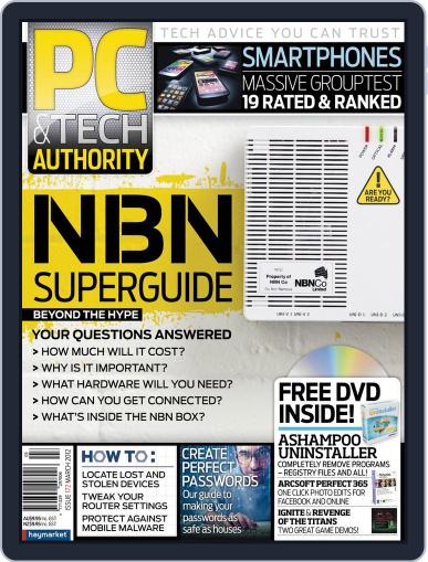 PC & Tech Authority January 31st, 2012 Digital Back Issue Cover