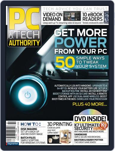 PC & Tech Authority January 4th, 2012 Digital Back Issue Cover