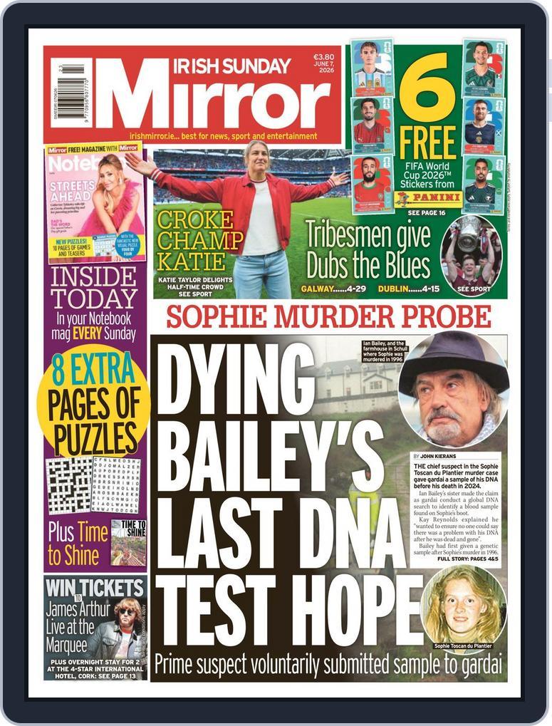 Irish Sunday Mirror (Digital) Subscription