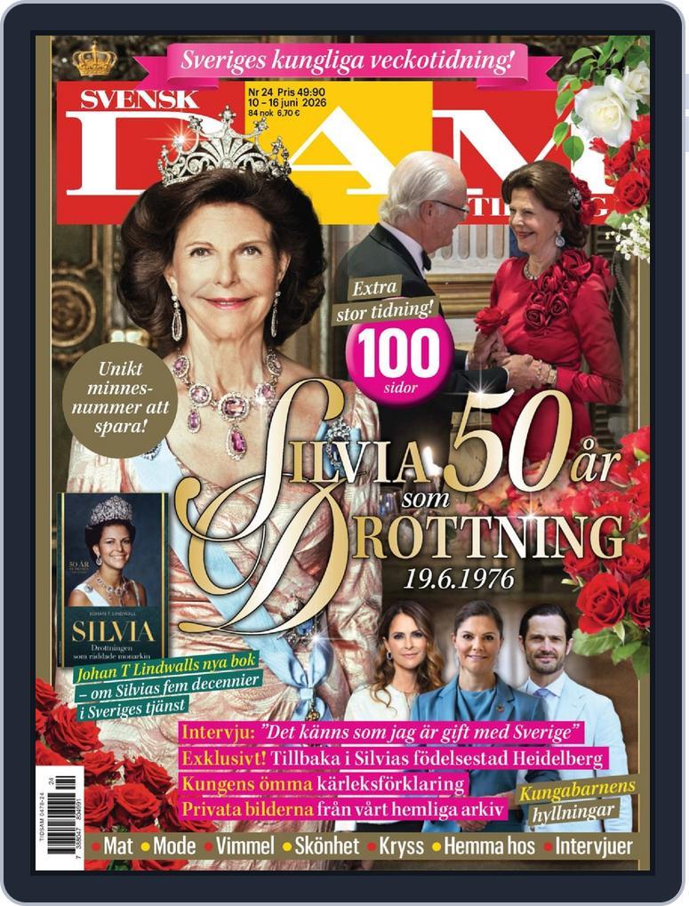Svensk Damtidning (Digital) Subscription                    June 10th, 2026 Issue