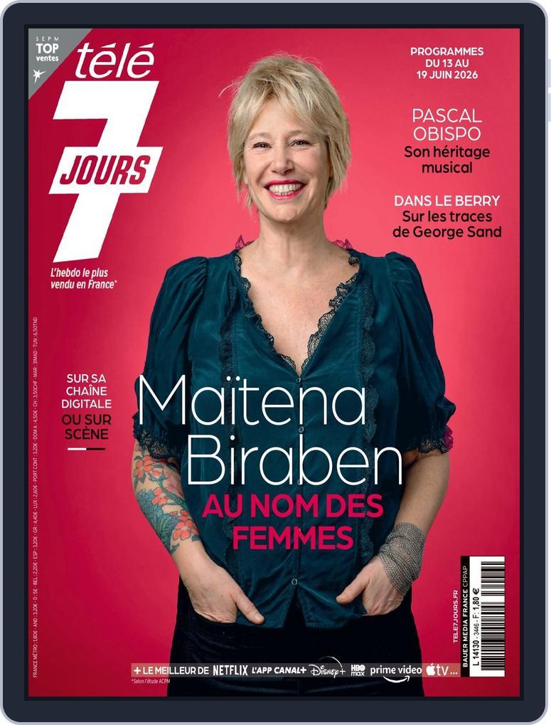 Télé 7 Jours (Digital) Subscription                    June 8th, 2026 Issue