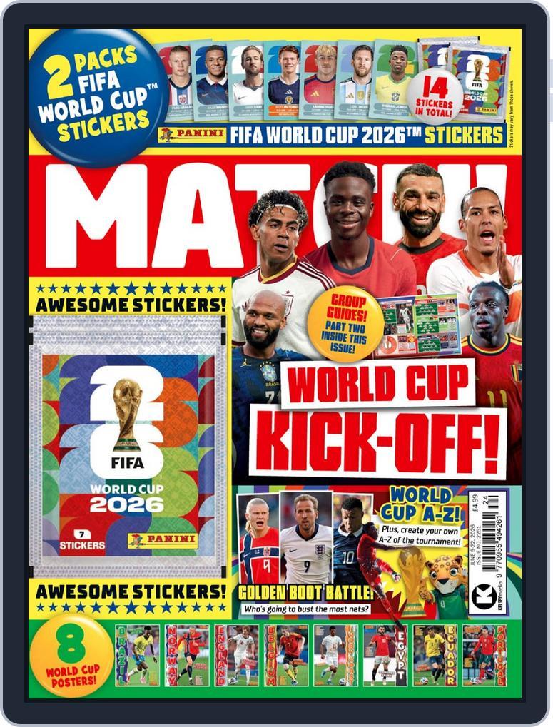MATCH! (Digital) Subscription                    June 9th, 2026 Issue