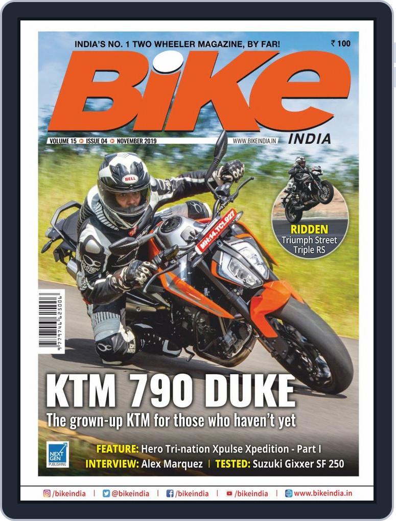 BIKE India (Digital) Subscription                    November 1st, 2019 Issue