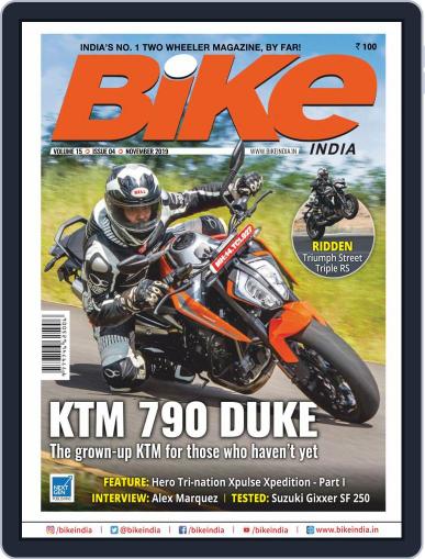 BIKE India November 1st, 2019 Digital Back Issue Cover