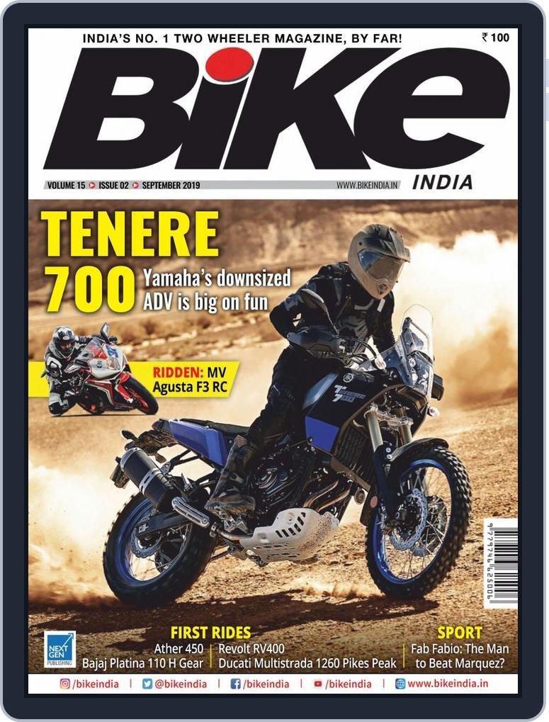 BIKE India (Digital) Subscription                    September 1st, 2019 Issue